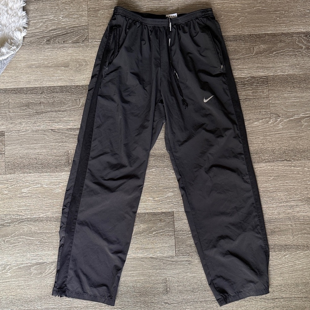 Nike Black Joggers with White Logo